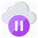 Cloud Pause  Icon