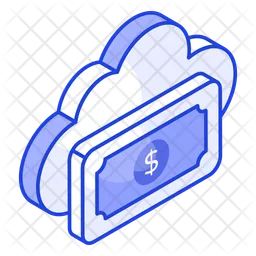 Cloud Payment  Icon