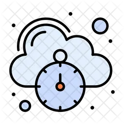 Cloud Performance  Icon