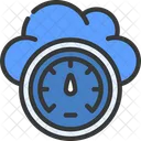 Cloud Performance  Icon