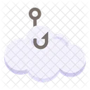 Cloud Phishing Cloud Spoofing Cybercrime Icon