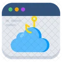 Cloud Phishing Icon