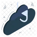 Cloud Phishing Cloud Spoofing Cyber Attack Icon