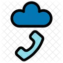 Cloud Phone Telephone Conversation Icon