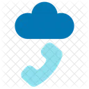 Cloud Phone Telephone Conversation Icon