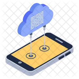 Cloud Phone  Icon