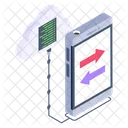 Cloud Connections Cloud Phone Transfer Cloud Phone Icon