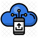 Cloud Phone Smartphone Data Icon