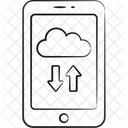 Cloud Phone Cloud Computing Cloud Mobile Icon