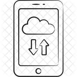 Cloud phone  Icon