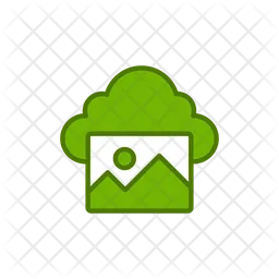 Cloud Photo  Icon