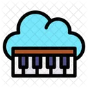Cloud Piano  Icon