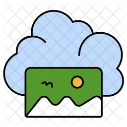 Cloud Picture  Icon