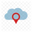 Cloud Pin  Icon