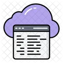Cloud platform  Icon