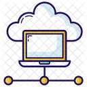 Cloud Platform Cloud Network Cloud Technology Icon