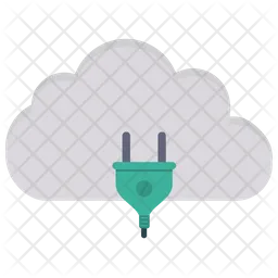 Cloud Plug  Icon