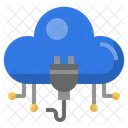 Cloud Plug Plug Transfer Icon