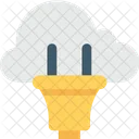 Power Plug Cloud Icon