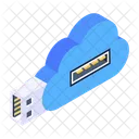Cloud Port Network Port Ethernet Port Icône