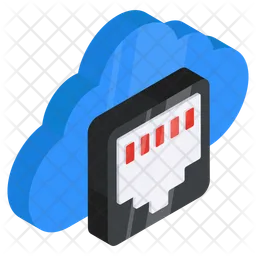 Cloud port  Icon