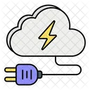 Cloud Power Cloud Energy Power Symbol