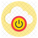 Cloud power off  Icon