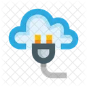 Cloud Power Supply  Symbol