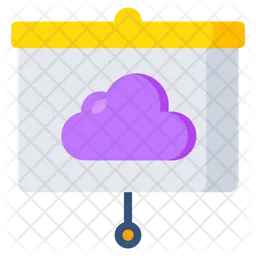 Cloud Presentation  Icon