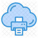Cloud print  Icon
