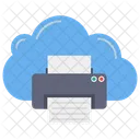 Cloud Printer Cloud Print Online Print Icon