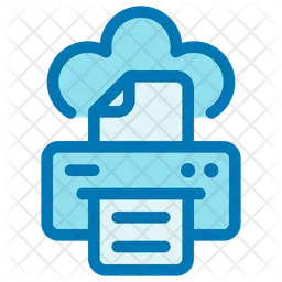 Cloud printing  Icon