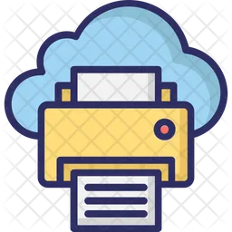Cloud Printing  Icon
