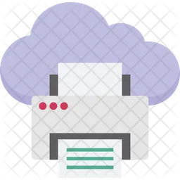 Cloud Printing  Icon