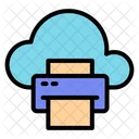 Cloud Printing Online Printing Printing Service Icon