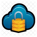 Cloud Private Secure Cloud Icon