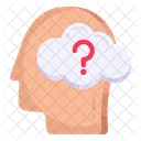 Cloud Question Cloud Query Cloud Problem Icon