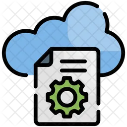 Cloud Processing  Icon