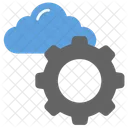 Cloud processing  Icon