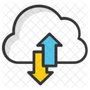 Cloud Processing Data Icon