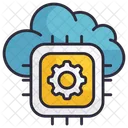 Cloud Processor  Icon