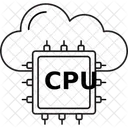 Cloud Processor  Icon