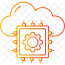 Cloud processor  Icon