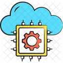 Cloud processor  Icon