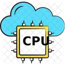 Cloud Processor  Icon