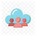 Benutzer Administrator Cloud Icon