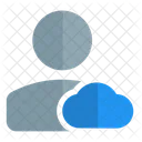 Cloud Profile Cloud Account User Cloud Data Icon