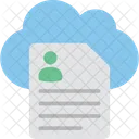 Cloud Profile Computing Icon