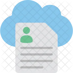 Cloud Profile  Icon