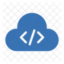 Cloud Programmierung Cloud Codierung Cloud Symbol